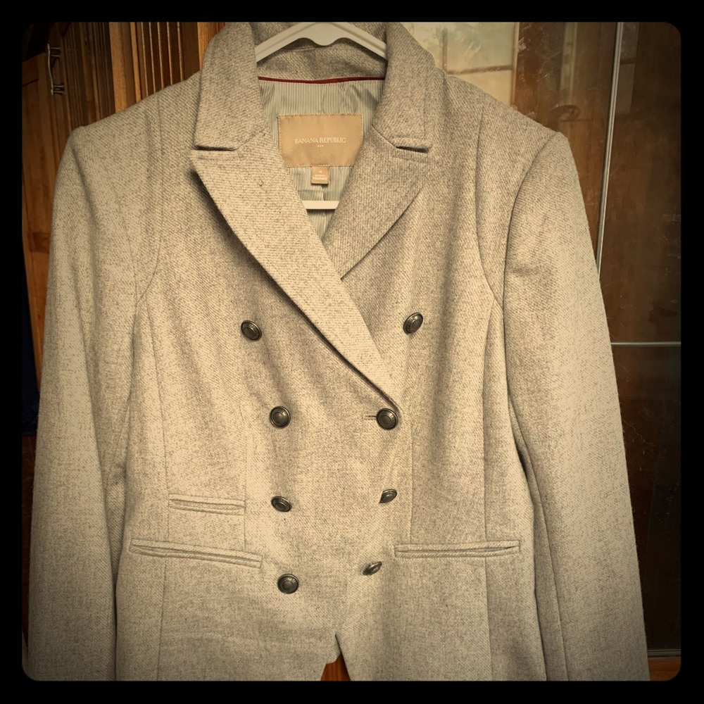 Banana Republic Blazer sz4 military style